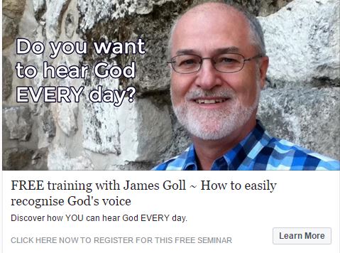 No Cost training - How to hear God - James Goll